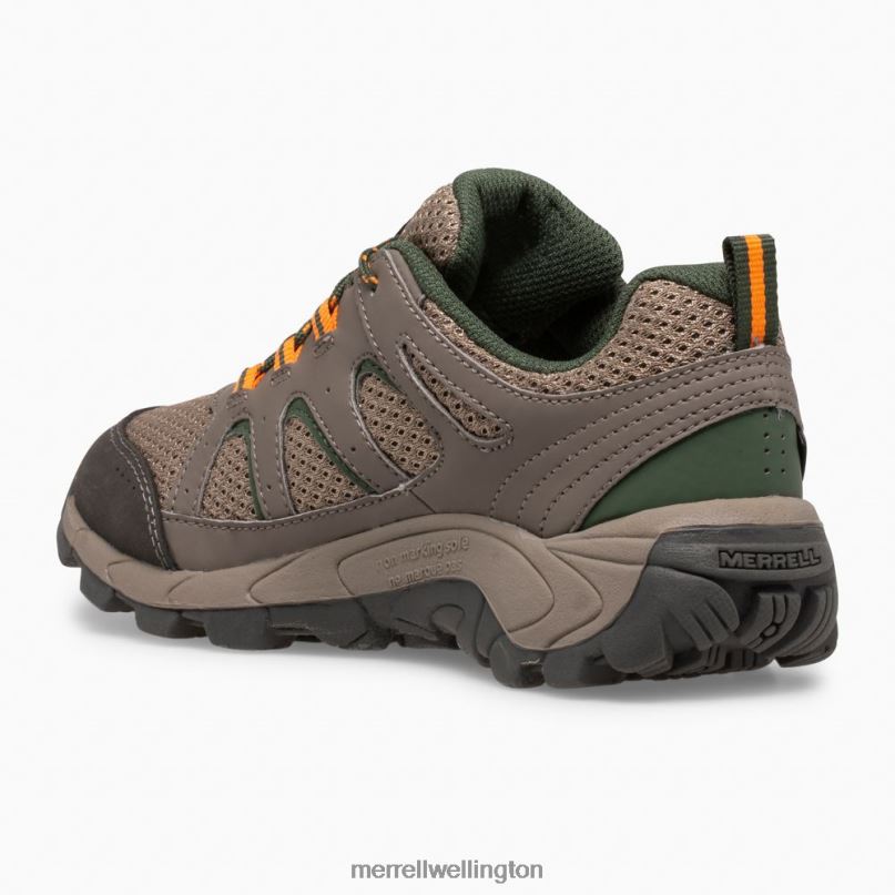 Oakcreek Low Lace Waterproof Sneaker (MK264771) Merrell Kids 8VV6P1448 Shoes Boulder