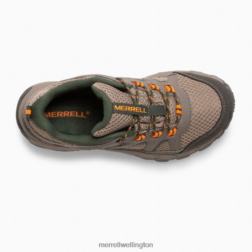 Oakcreek Low Lace Waterproof Sneaker (MK264771) Merrell Kids 8VV6P1448 Shoes Boulder
