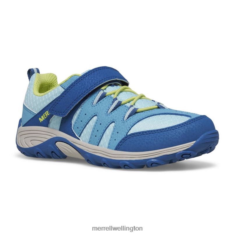 Outback Low 2 Sneaker (MK166997) Merrell Kids 8VV6P1454 Shoes Turq/Lime