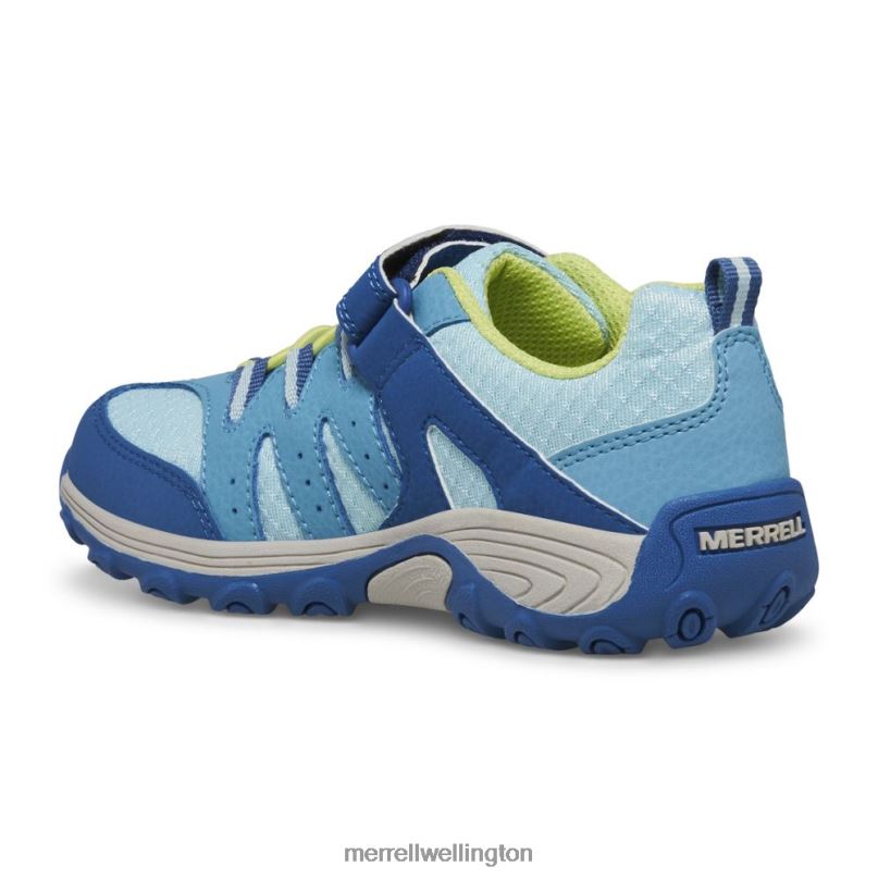 Outback Low 2 Sneaker (MK166997) Merrell Kids 8VV6P1454 Shoes Turq/Lime