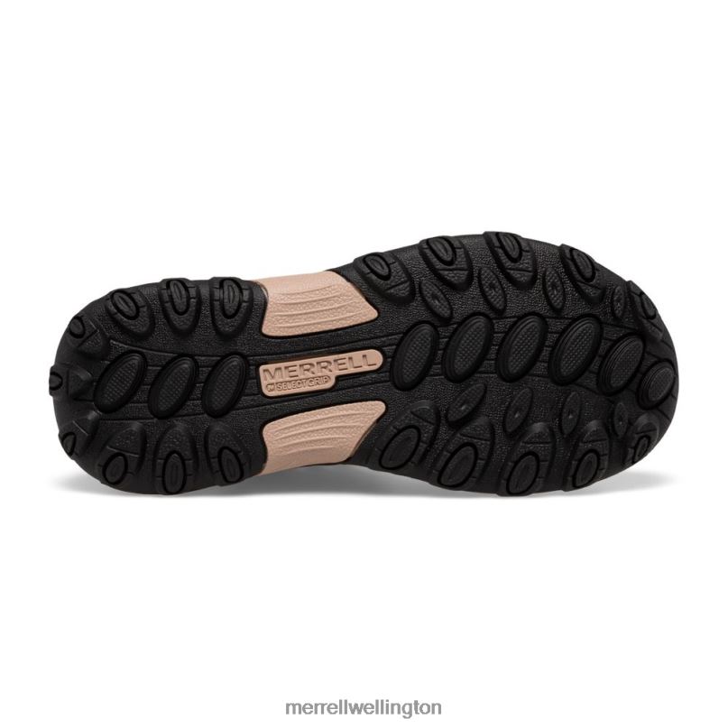 Outback Mid 2 Boot (MK266230) Merrell Kids 8VV6P1452 Shoes Gunsmoke/Clay