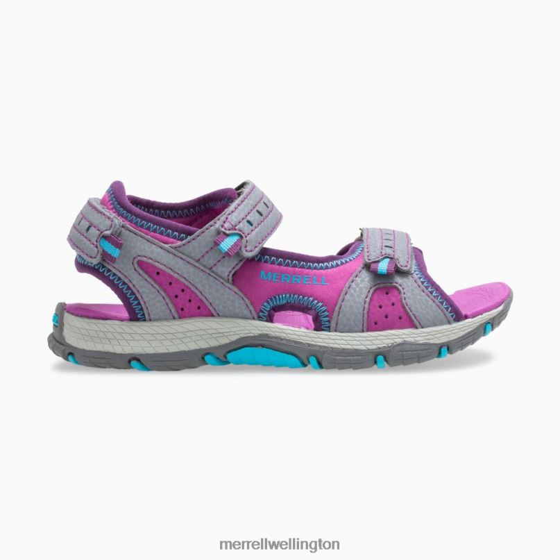 Panther Sandal 2.0 (MK162956K) Merrell Kids 8VV6P1403 Shoes Grey