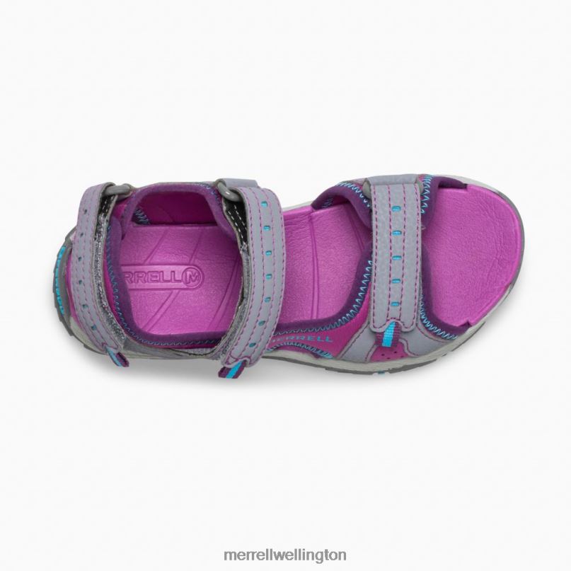 Panther Sandal 2.0 (MK162956K) Merrell Kids 8VV6P1403 Shoes Grey