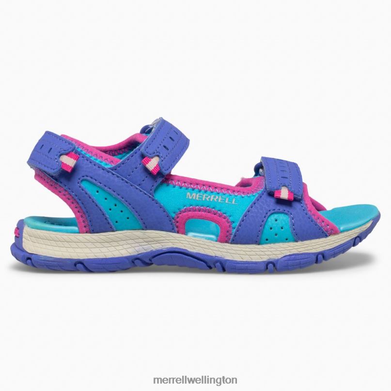 Panther Sandal 2.0 (MK165939) Merrell Kids 8VV6P1404 Shoes Turq/Purple