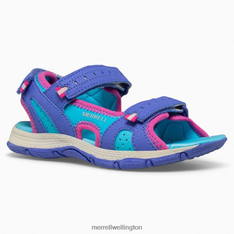 Panther Sandal 2.0 (MK165939) Merrell Kids 8VV6P1404 Shoes Turq/Purple