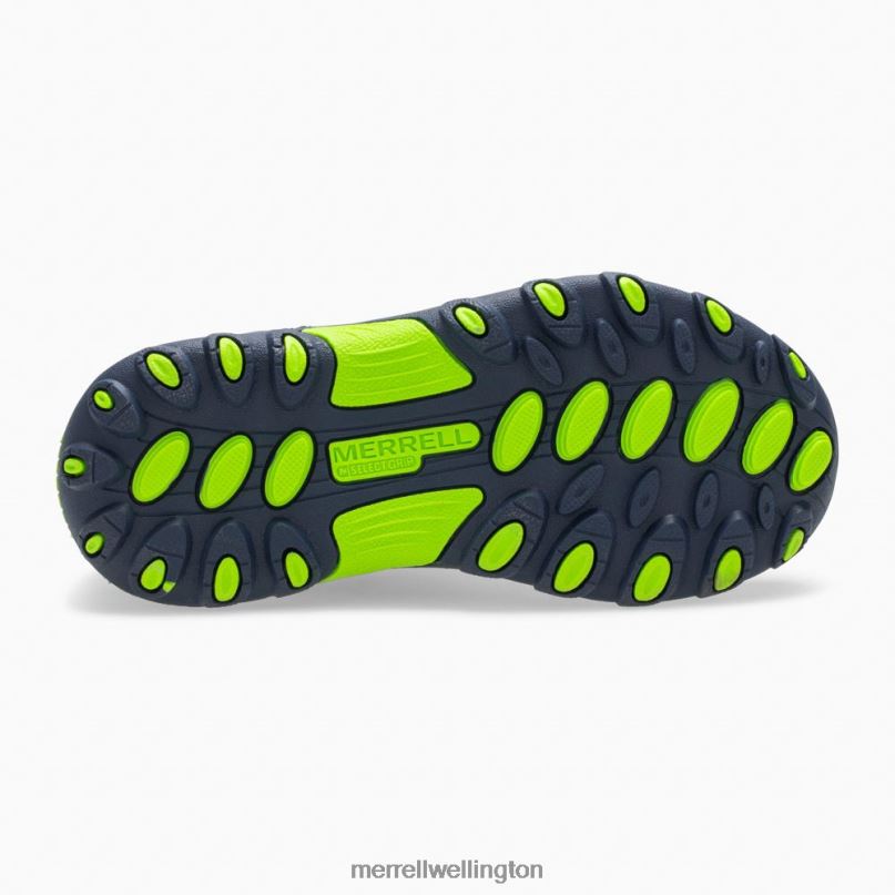 Trail Chaser Shoe (MK261237) Merrell Kids 8VV6P1464 Shoes Navy/Green