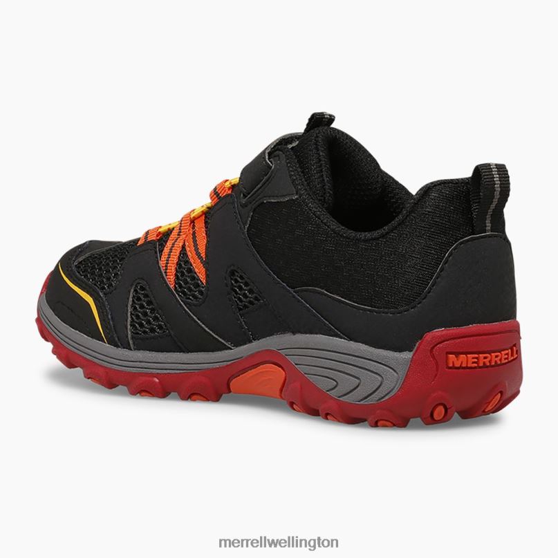 Trail Chaser Shoe (MK265717) Merrell Kids 8VV6P1460 Shoes Black/Grey/Red