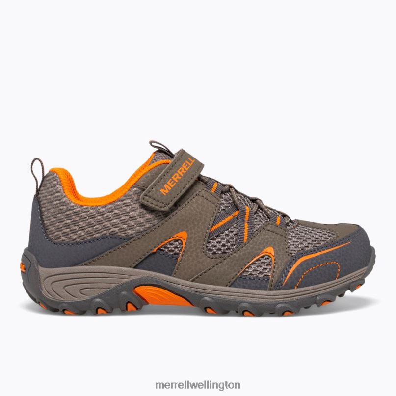 Trail Chaser Shoe (MY57109) Merrell Kids 8VV6P1462 Shoes Gunsmoke / Orange