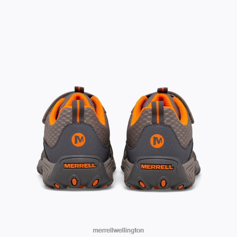 Trail Chaser Shoe (MY57109) Merrell Kids 8VV6P1462 Shoes Gunsmoke / Orange