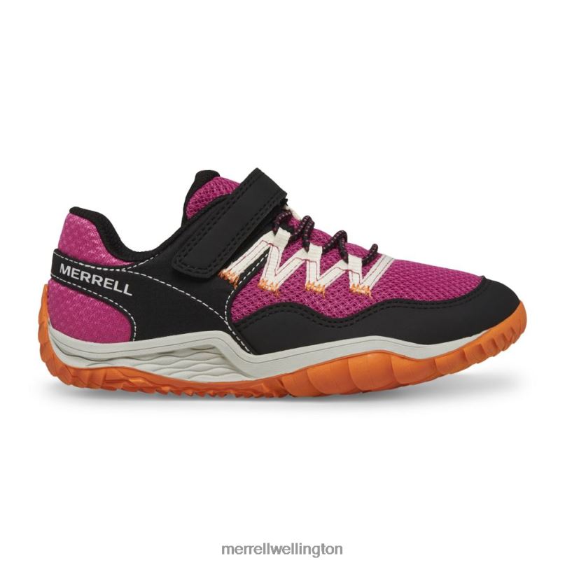Trail Glove 7 A/C (MK166794K) Merrell Kids 8VV6P1439 Shoes Fuchsia/Black