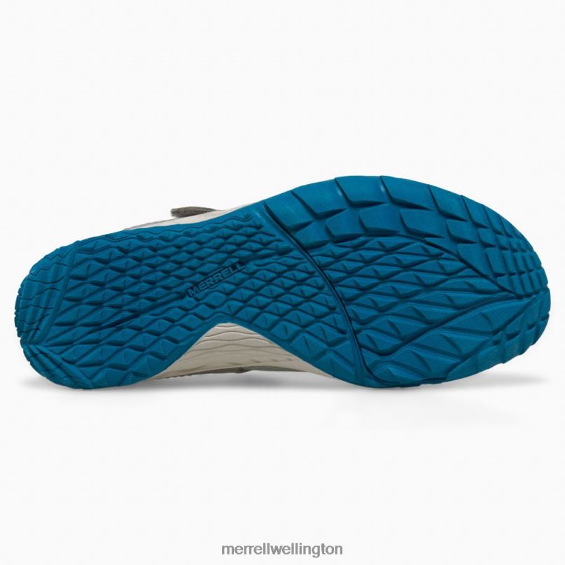 Trail Glove 7 A/C (MK266793) Merrell Kids 8VV6P1442 Shoes Grey/Blue/Lime
