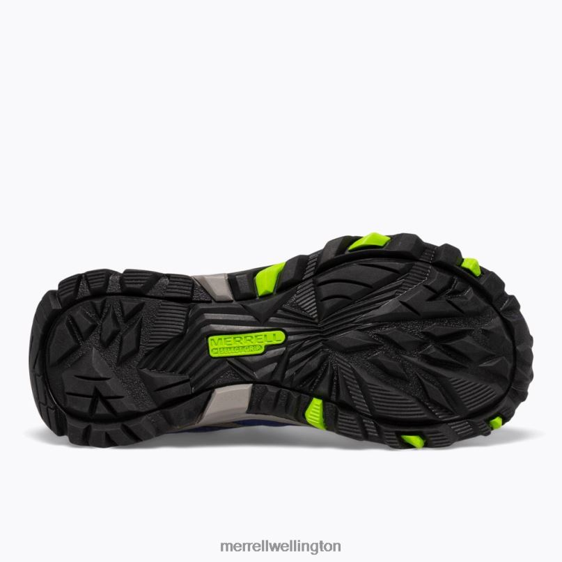 Trail Quest (MK262619) Merrell Kids 8VV6P1350 Shoes Blue/Green