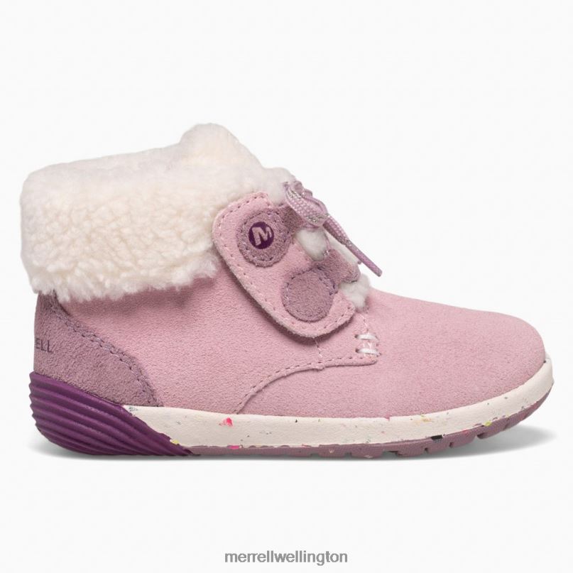 Bare Steps Cocoa Jr. Boot (ML166246) Merrell Kids 8VV6P1467 Shoes Dusty Pink