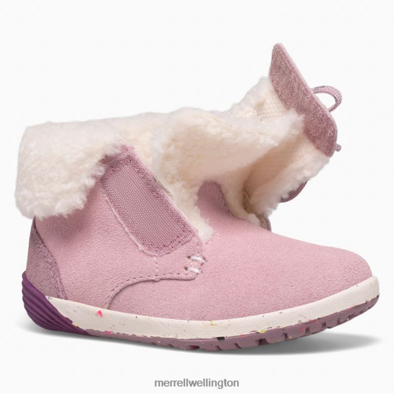 Bare Steps Cocoa Jr. Boot (ML166246) Merrell Kids 8VV6P1467 Shoes Dusty Pink