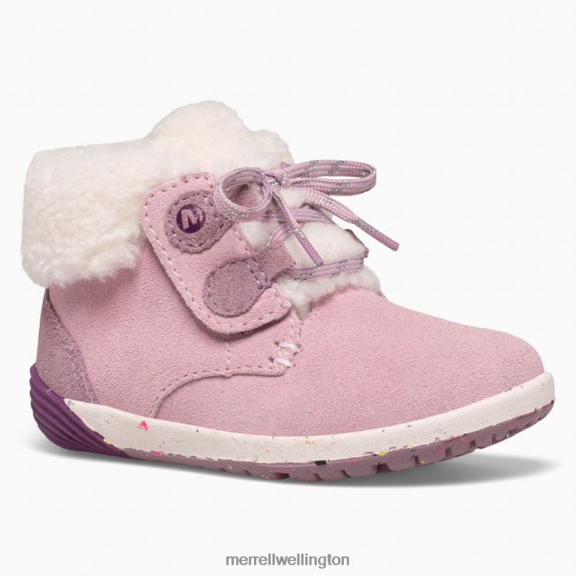 Bare Steps Cocoa Jr. Boot (ML166246) Merrell Kids 8VV6P1467 Shoes Dusty Pink