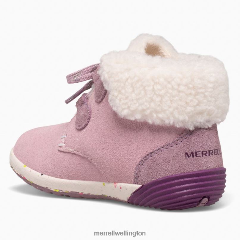 Bare Steps Cocoa Jr. Boot (ML166246) Merrell Kids 8VV6P1467 Shoes Dusty Pink