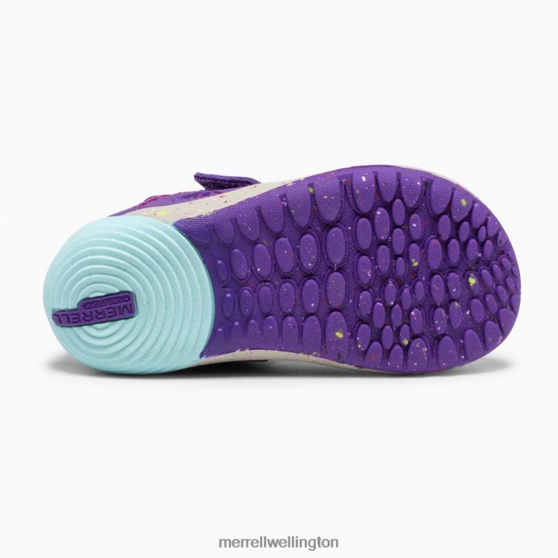 Bare Steps H2O Sneaker (ML164494) Merrell Kids 8VV6P1395 Shoes Purple/Turquoise