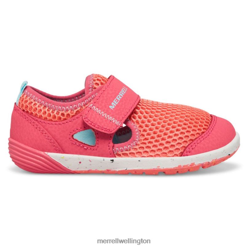 Bare Steps H2O Sneaker (ML166804) Merrell Kids 8VV6P1393 Shoes Coral