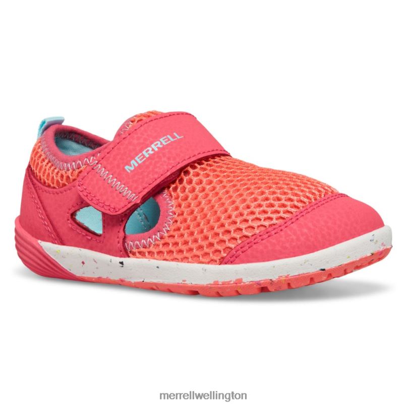 Bare Steps H2O Sneaker (ML166804) Merrell Kids 8VV6P1393 Shoes Coral