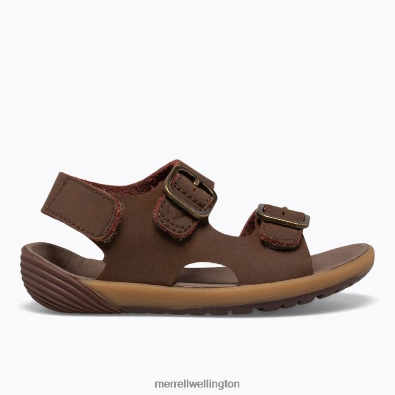 Bare Steps Sandal (ML261230) Merrell Kids 8VV6P1401 Shoes Brown - Click Image to Close