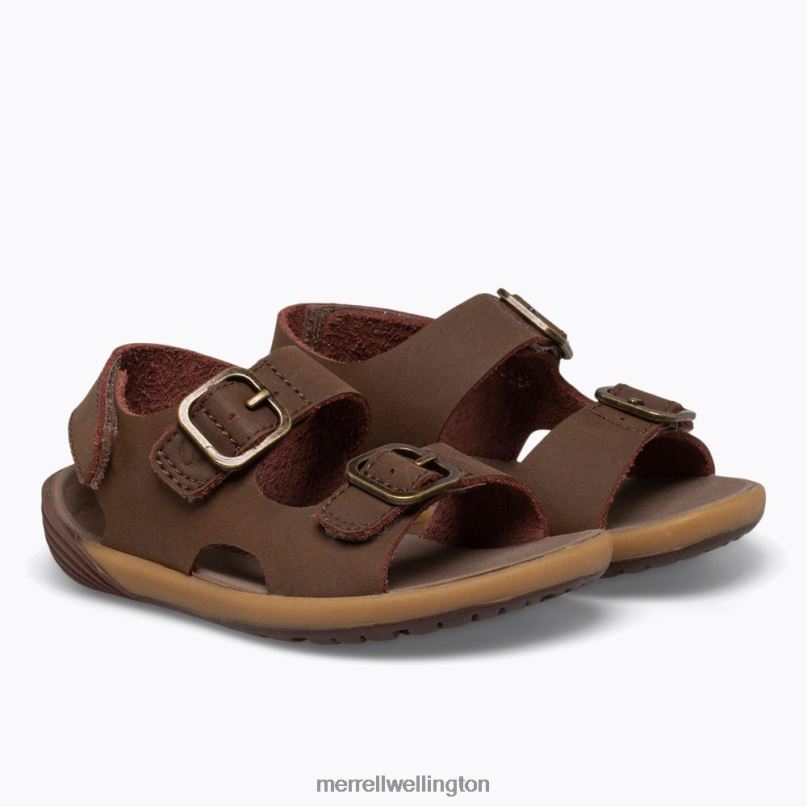 Bare Steps Sandal (ML261230) Merrell Kids 8VV6P1401 Shoes Brown