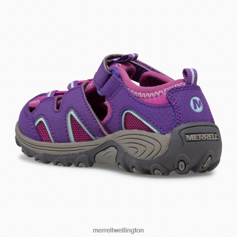 Hydro H2O Hiker Jr Sandal (ML165933) Merrell Kids 8VV6P1405 Shoes Berry