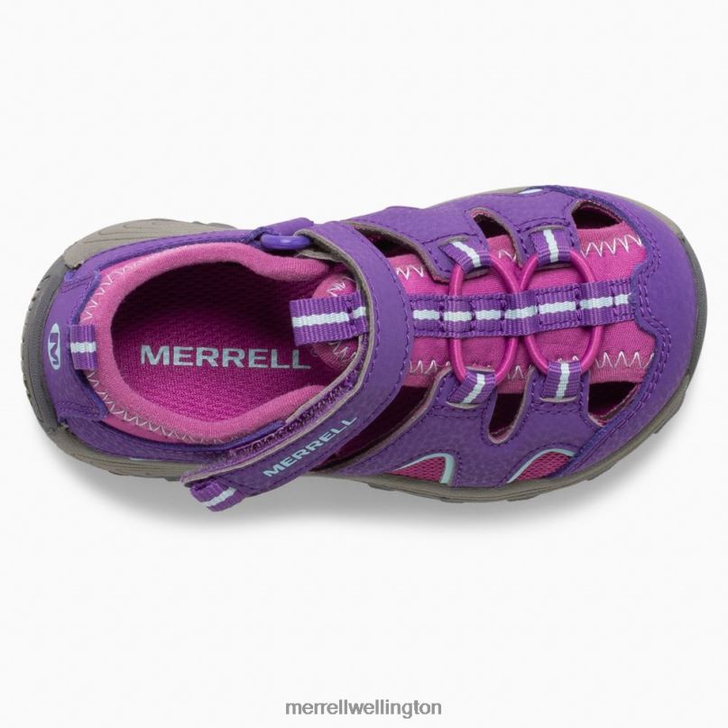 Hydro H2O Hiker Jr Sandal (ML165933) Merrell Kids 8VV6P1405 Shoes Berry