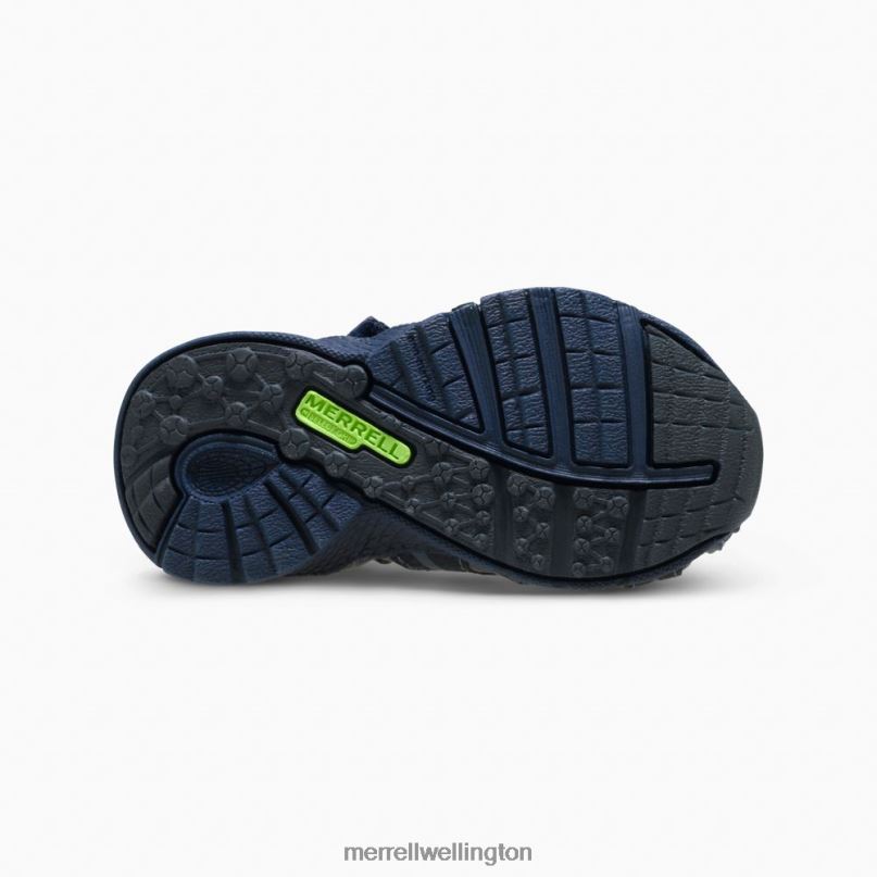 Hydro Jr. Sandal (MT53375) Merrell Kids 8VV6P1407 Shoes Navy / Green