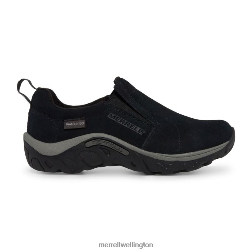 Jungle Moc Frosty Waterproof (J95605B) Merrell Kids 8VV6P1491 Shoes Black