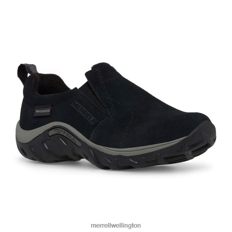 Jungle Moc Frosty Waterproof (J95605B) Merrell Kids 8VV6P1491 Shoes Black