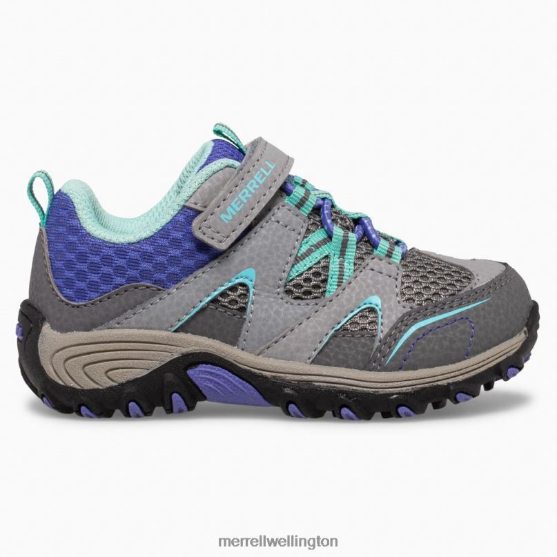 Trail Chaser Jr. Shoe (ML166016) Merrell Kids 8VV6P1341 Shoes Grey/Multi