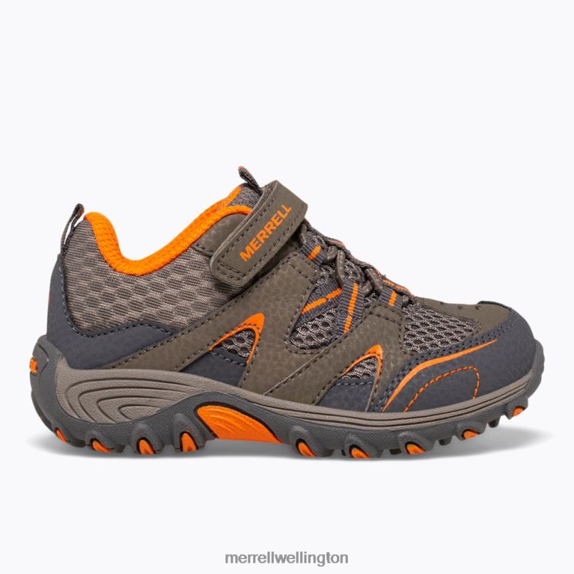 Trail Chaser Jr. Shoe (ML260355) Merrell Kids 8VV6P1343 Shoes Gunsmoke