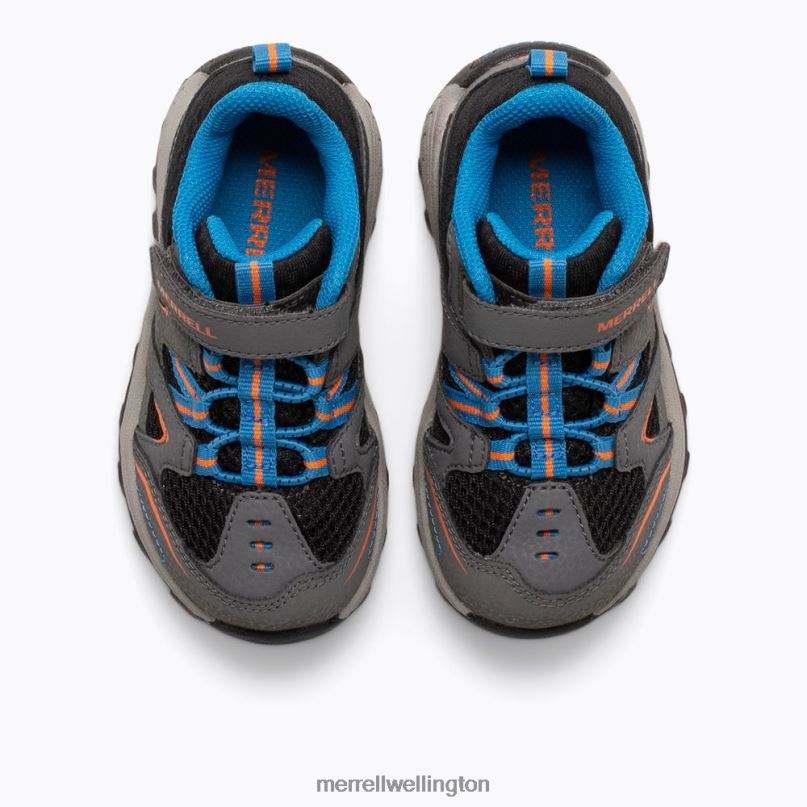 Trail Chaser Jr. Shoe (ML262595) Merrell Kids 8VV6P1342 Shoes Grey/Black