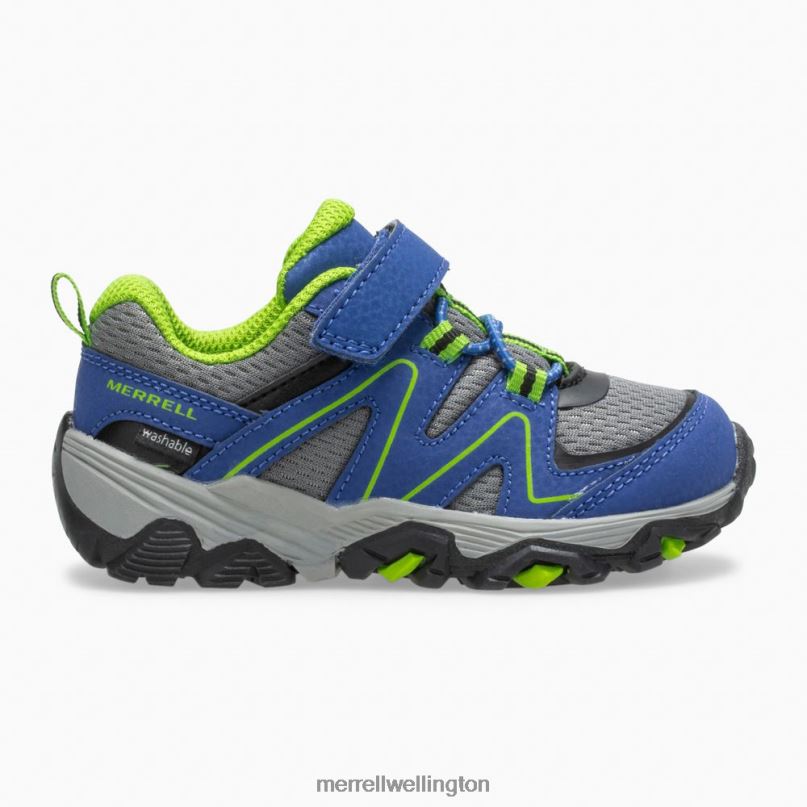 Trail Quest Jr. (ML262791) Merrell Kids 8VV6P1347 Shoes Blue/Green