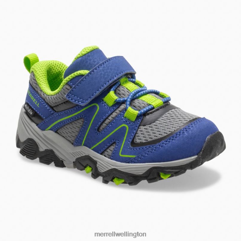 Trail Quest Jr. (ML262791) Merrell Kids 8VV6P1347 Shoes Blue/Green