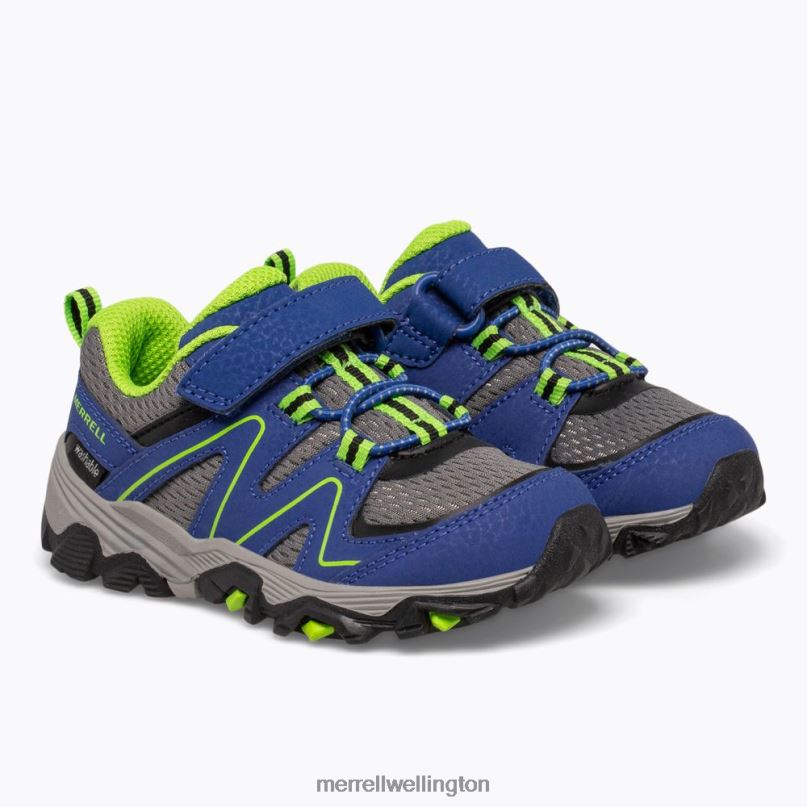 Trail Quest Jr. (ML262791) Merrell Kids 8VV6P1347 Shoes Blue/Green