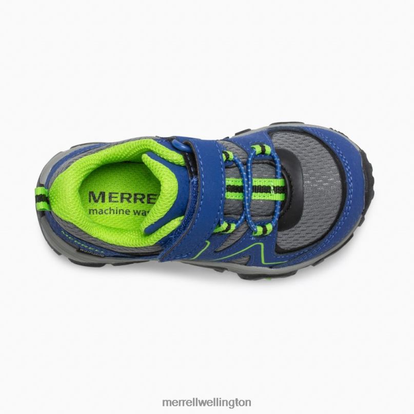 Trail Quest Jr. (ML262791) Merrell Kids 8VV6P1347 Shoes Blue/Green
