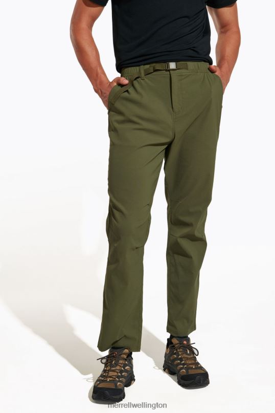 Hayes Hiker Pant (JMS26340-326) Merrell Men 8VV6P610 Clothes Dusty Olive