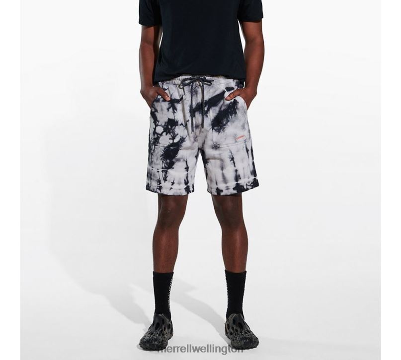 Scout Short (JMS26400-018) Merrell Men 8VV6P762 Clothes Black Tie Dye - Click Image to Close