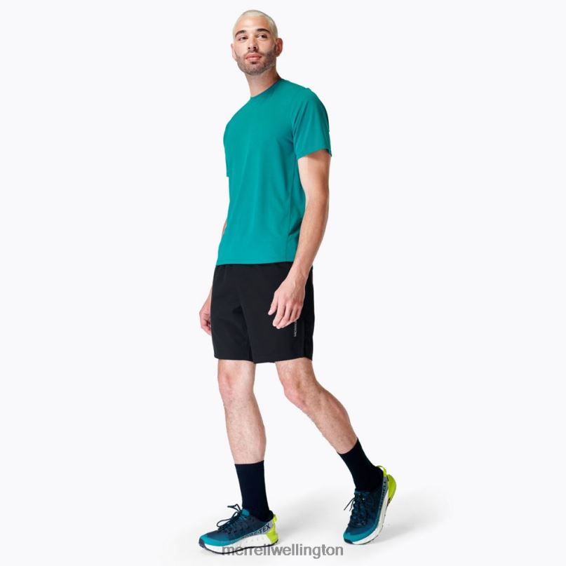 Terrain Run Short (JMF25225-075) Merrell Men 8VV6P290 Clothes Black