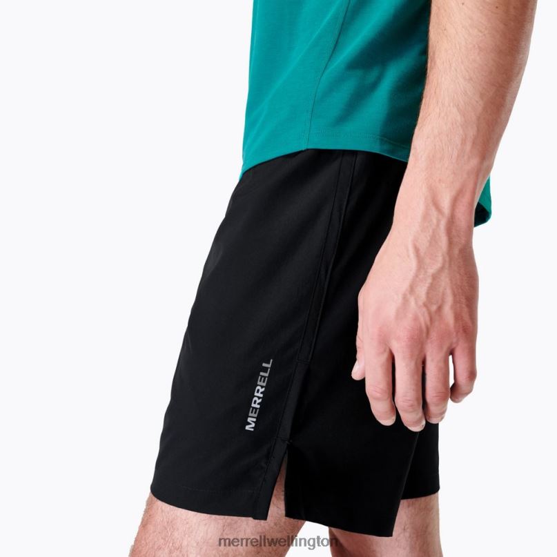 Terrain Run Short (JMF25225-075) Merrell Men 8VV6P290 Clothes Black