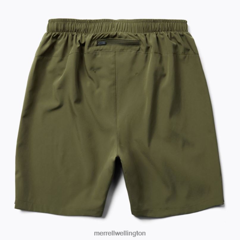 Terrain Run Short (JMF25225-326) Merrell Men 8VV6P292 Clothes Dusty Olive