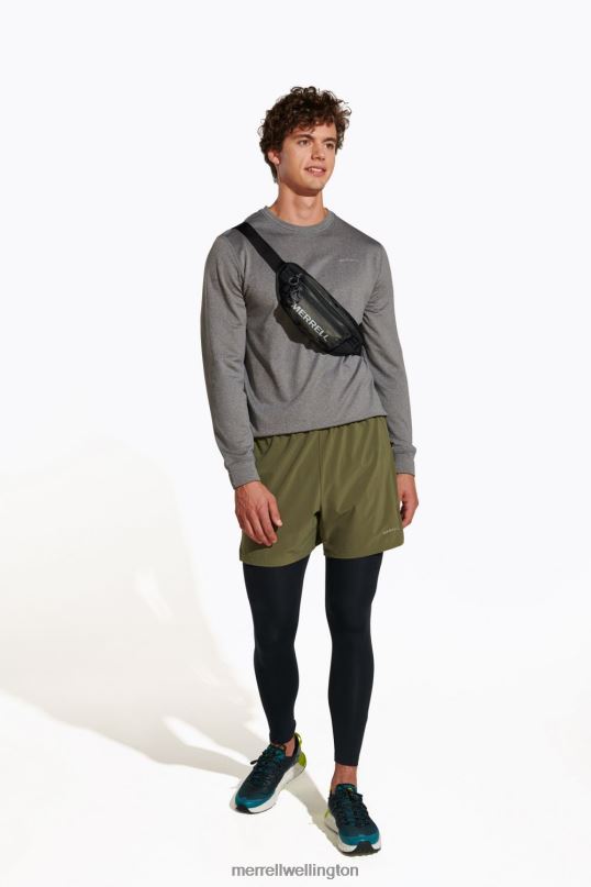 Trail Running Short (JMF26581-326) Merrell Men 8VV6P406 Clothes Dusty Olive