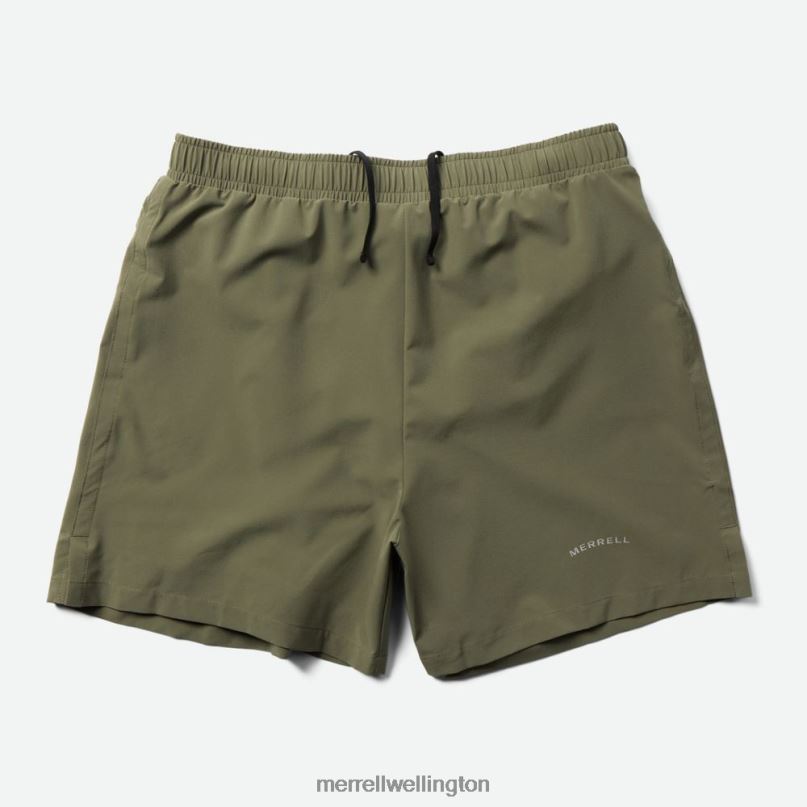 Trail Running Short (JMF26581-326) Merrell Men 8VV6P406 Clothes Dusty Olive