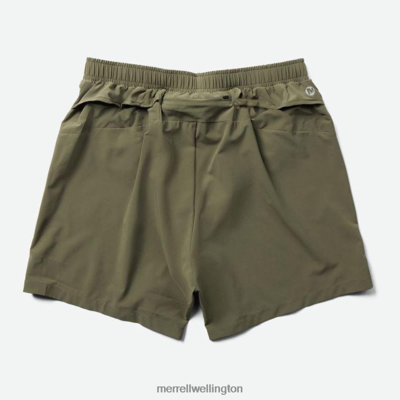 Trail Running Short (JMF26581-326) Merrell Men 8VV6P406 Clothes Dusty Olive