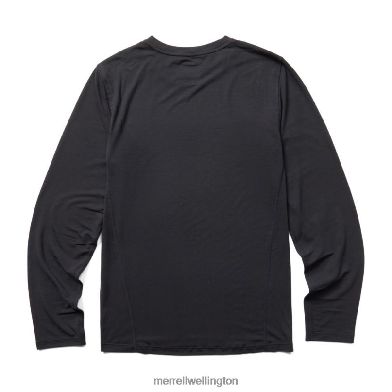 Everyday Long Sleeve Tee with Tencel (JMF26597-010) Merrell Men 8VV6P336 Clothes Black
