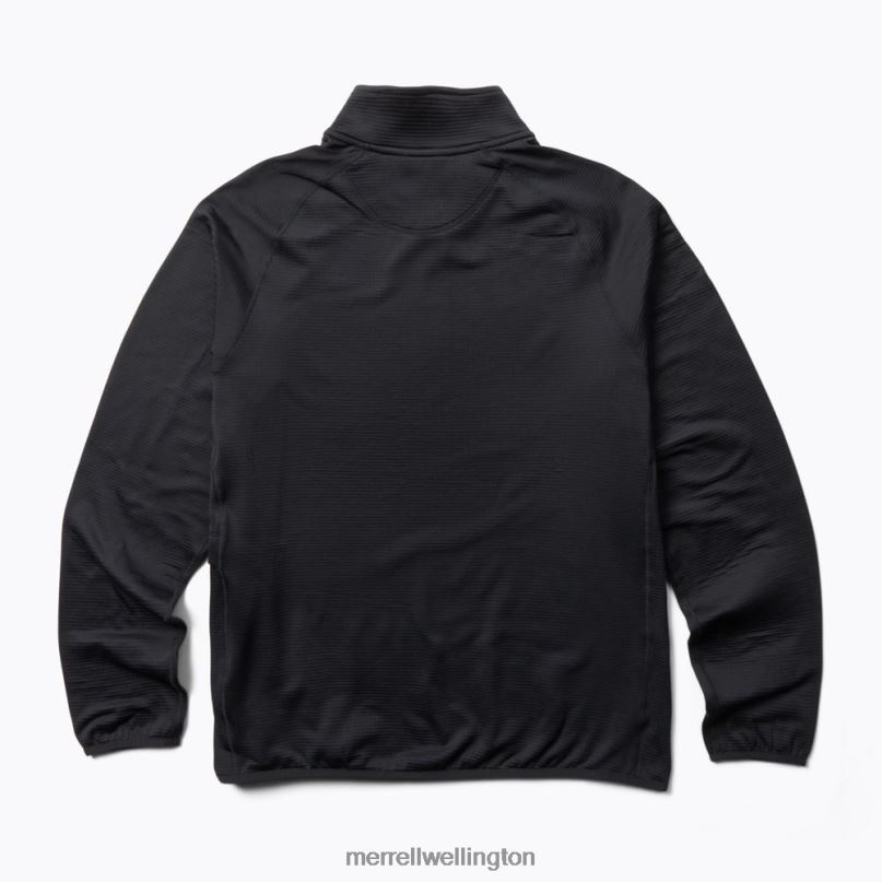 Geotex 1/4 Zip (JMS26326-010) Merrell Men 8VV6P414 Clothes Black