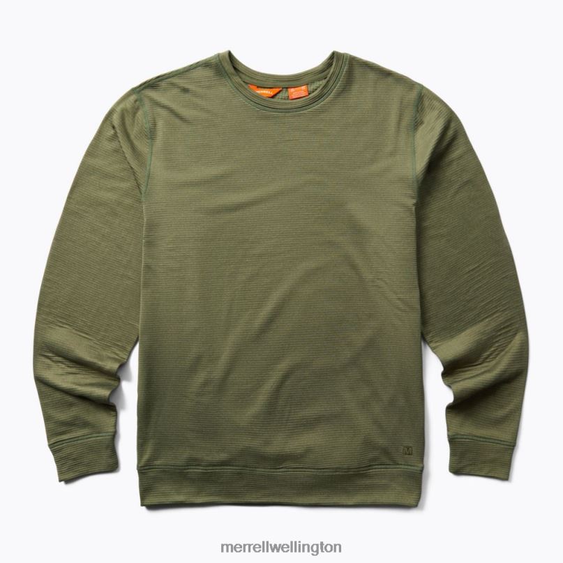 Geotex Crew (JMF26576-327) Merrell Men 8VV6P287 Clothes Dusty Olive Heather