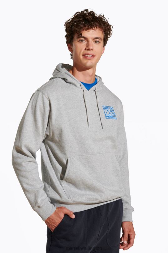 Hike On Hoody (JMF26625-050) Merrell Men 8VV6P787 Clothes Grey Heather