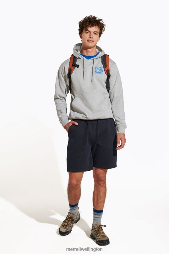 Hike On Hoody (JMF26625-050) Merrell Men 8VV6P787 Clothes Grey Heather